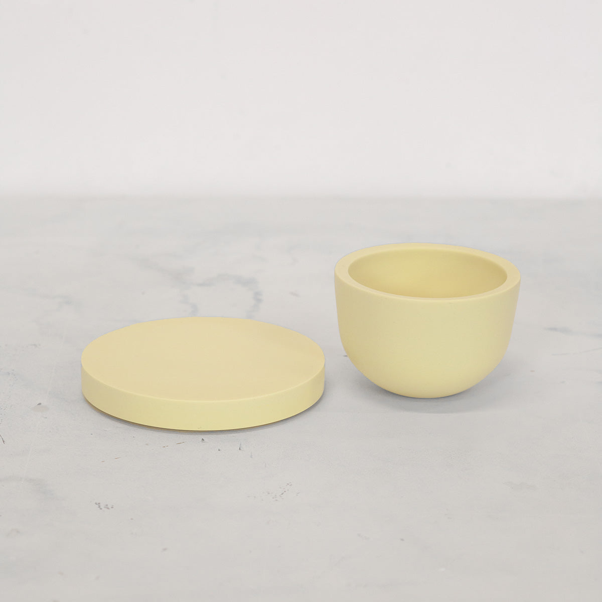 porcelain cappuccino set (sorbet yellow)