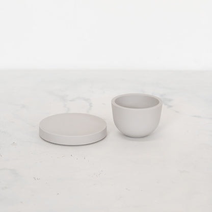 porcelain espresso set (gray white)