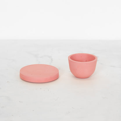 porcelain espresso set (flamingo pink)